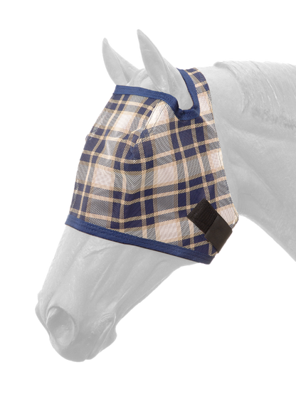Tough1 - Plaid Mesh Horse Fly Mask