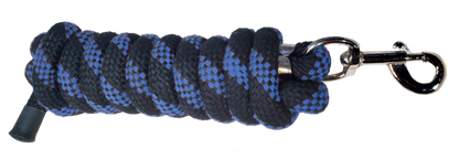 TN - Brushed Cotton Lead Rope w. Big Eye Bolt Snap - Assorted