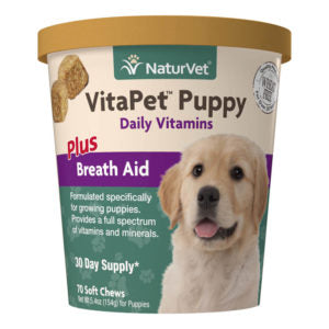 Naturvet VitaPet Puppy Soft Chews 70 count