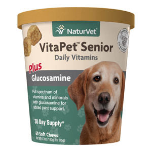 Naturvet VitaPet Senior Soft Chews 60  count