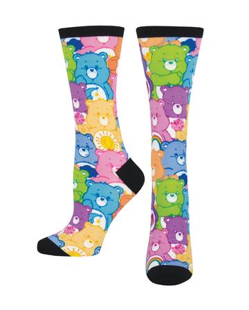 Socks-Ladies-Graphic Crew 3D