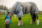 Buzz Off - Fly Mask - Blue