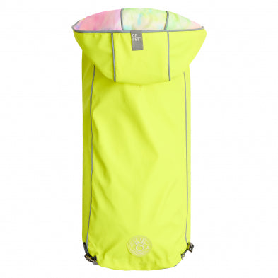 GF Pets-Reversible Raincoat- Neon Colors