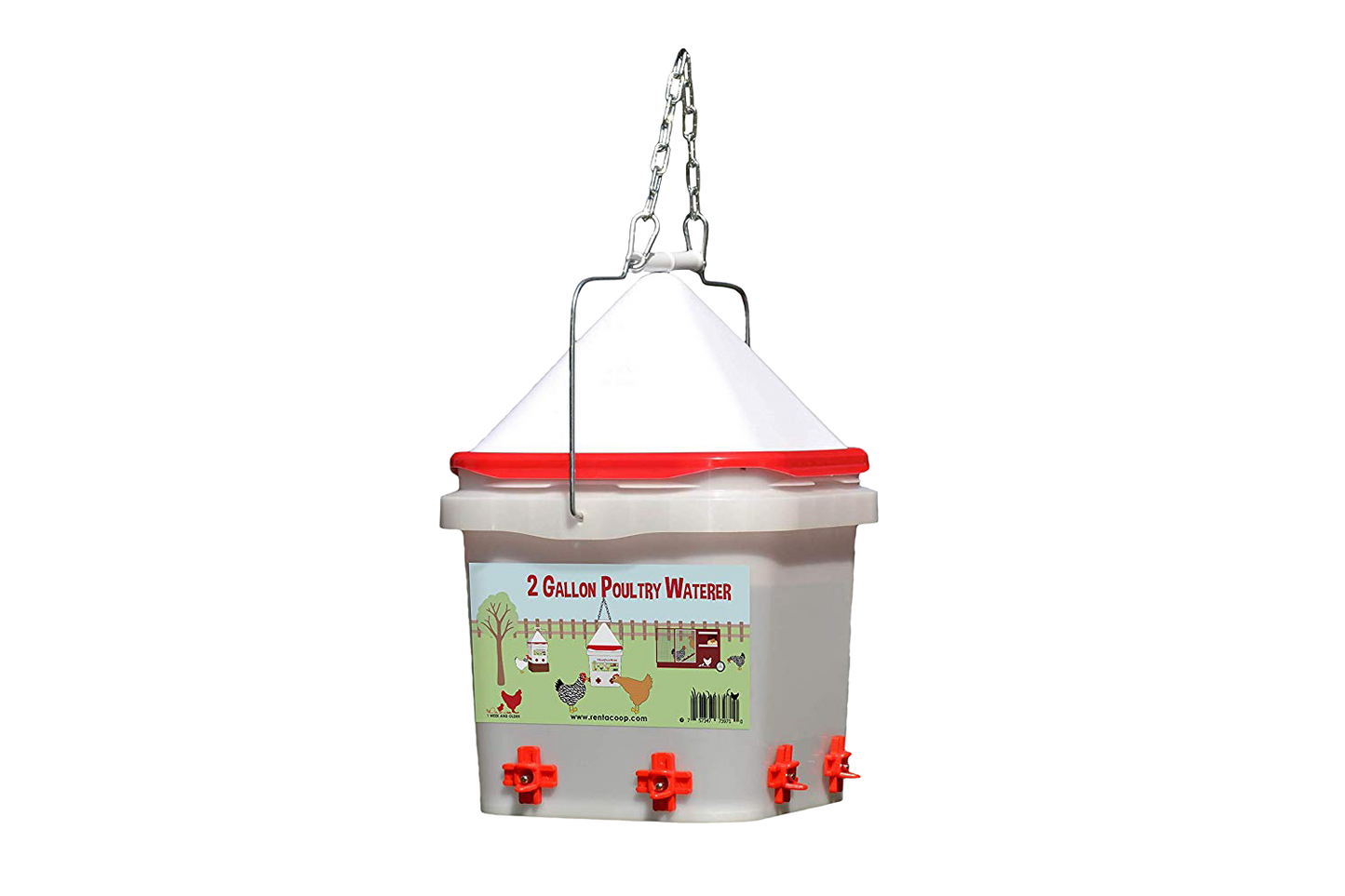 Nipple Chicken Water - Corner Placement