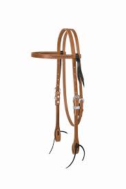 True North - Hermann Oak Straight Browband Headstall