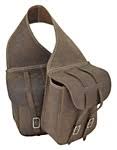 True North - Oil Pull Up Saddle Bag - Dark Oil