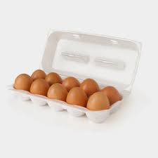 Egg Carton - Styrofoam - 12 Egg