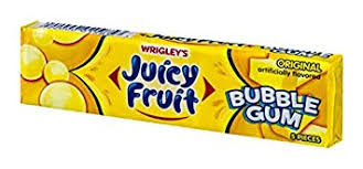 Gum-Juicy Fruit Bubble Gum*