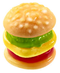 Candy-E-Frutti Mini Burger