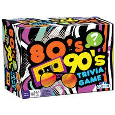 Toys-Games-Trivia Game 80's and 90's