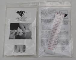 Calf Hoof Scale - Weight Tape