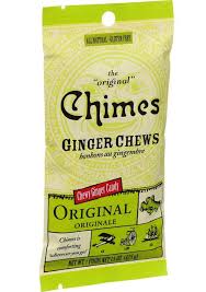 Candy - Chimes - Ginger Chews - 1.5 oz