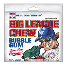 Gum - Big League Chew Bubble Gum
