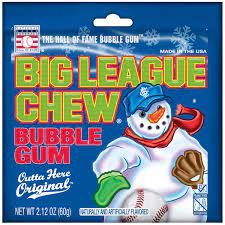 Gum - Big League Chew Bubble Gum