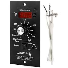 Traeger - Replacement Parts - Digital Thermostat Kit (with RTD Temp Sensor)