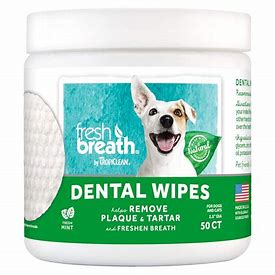 Tropiclean Dental Wipes