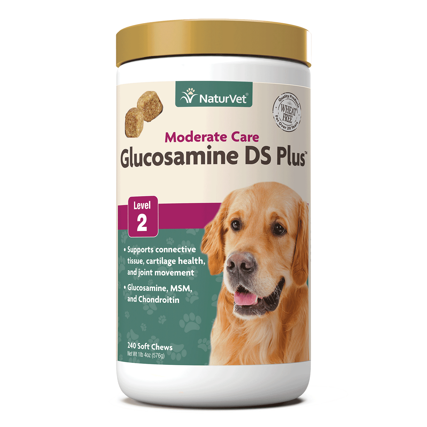Naturvet Glucosamine DS Plus Soft Chews - Level 2
