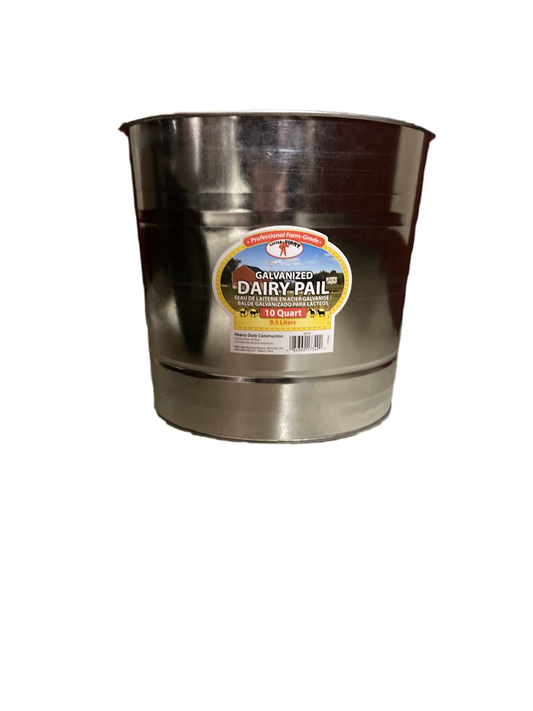 Galvanized Pail - 10quart