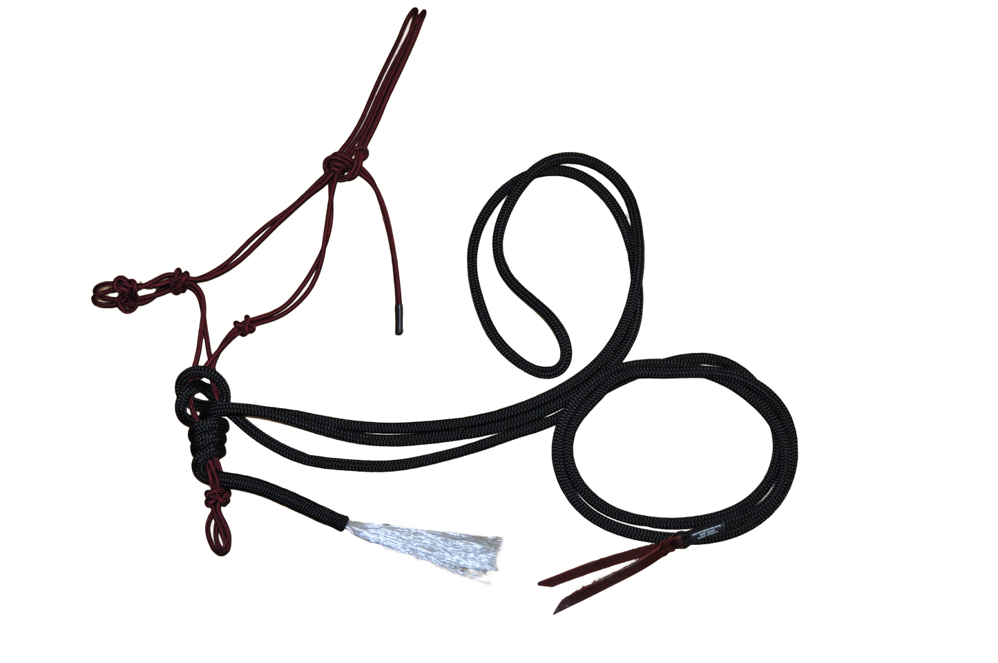 Burwash - Natural Horse - Hackamore w/ Mecate Rein