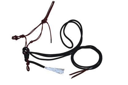 Burwash - Natural Horse - Hackamore w/ Mecate Rein