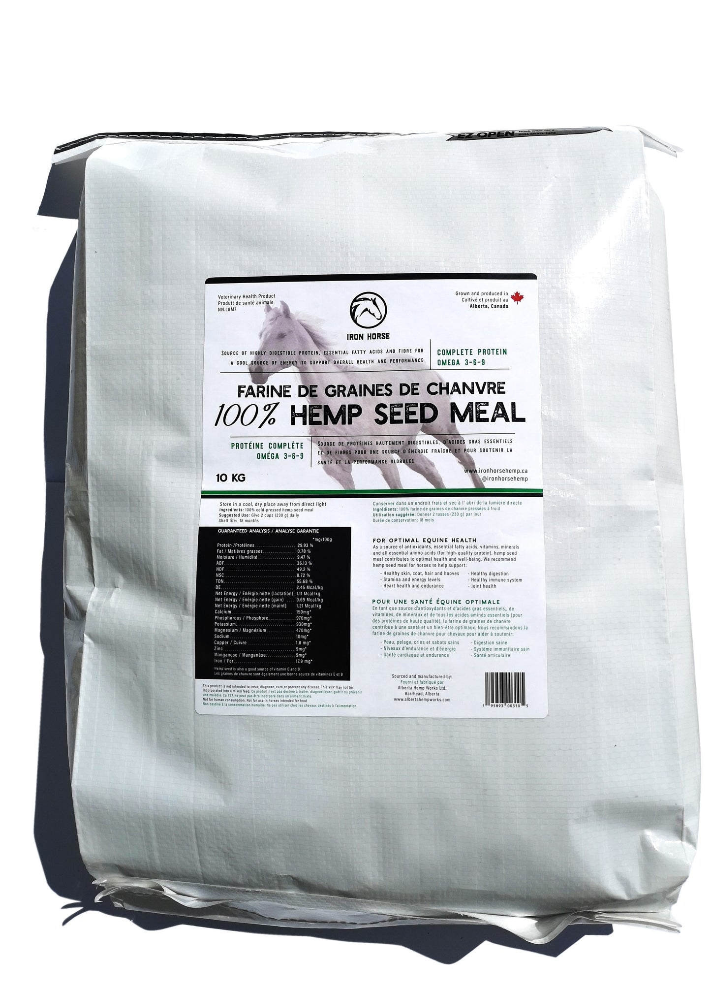 Iron Horse - Top Line (Hemp Meal) - 29%