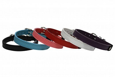 Angel - Alpine Leather Cat Collar - Plain