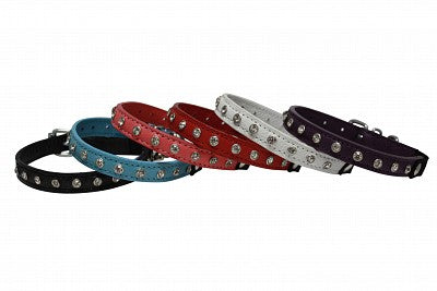 Angel - Athens Leather Cat Collar