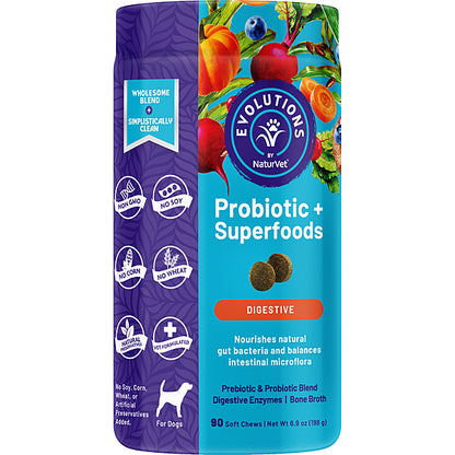 NaturVet - Evolutions Probiotic - Digestive **DISCONTINUED**