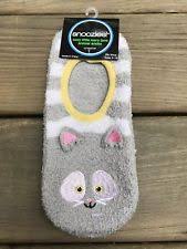 Snoozies - Womens Slippers - Mary Jane Socks