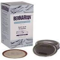 Bernardin - Regular Mouth Lid & Bands (12 per box)