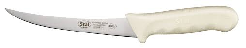 Winco Stal Boning Knife 6" - Curved Flexible