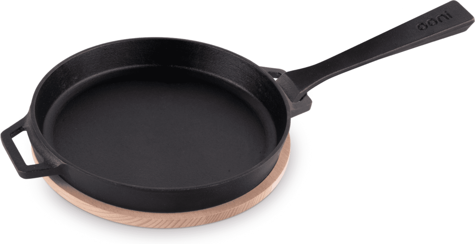 Ooni - Cast Iron Skillet 9" - with Removable Handle