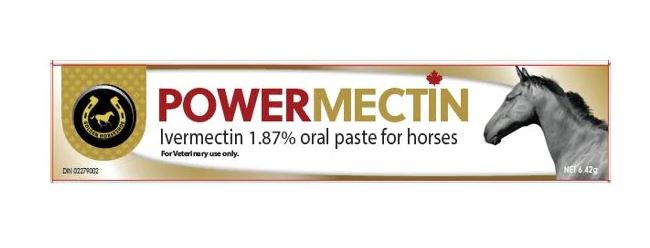 Powermectin - Ivermectin - Oral Paste for Horses - 6.42g