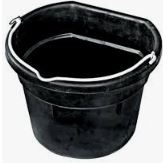 TuffStuff - Rubber Flat Back Bucket - 18qt