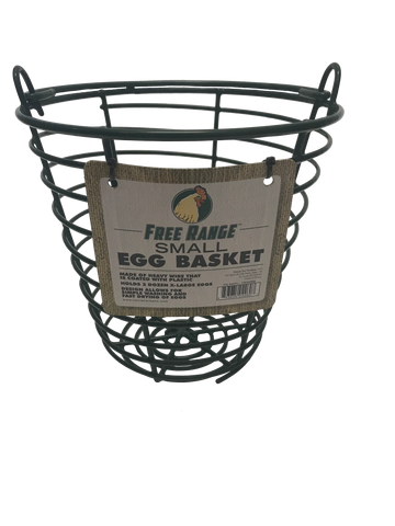 Wire Egg Basket - Small Green
