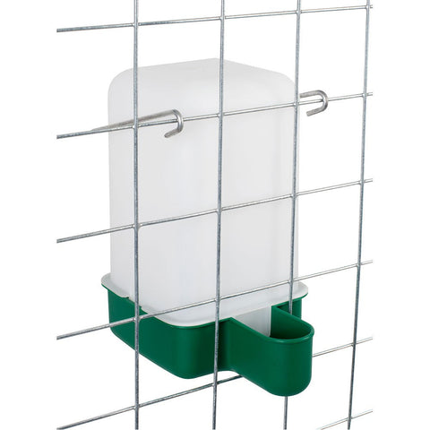 Cage Drinker - 1L - Green (Includes bracket)