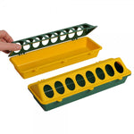 Chick Feeder Linear Yellow/Green