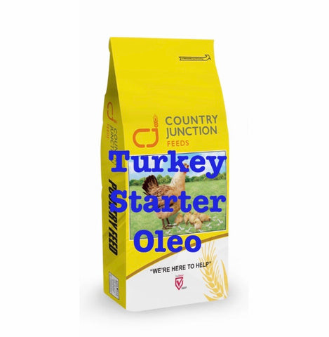 CJ - Turkey Starter Oleo - 20kg