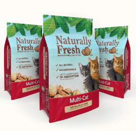 Naturally Fresh - Walnut Multi Cat Clumping Litter