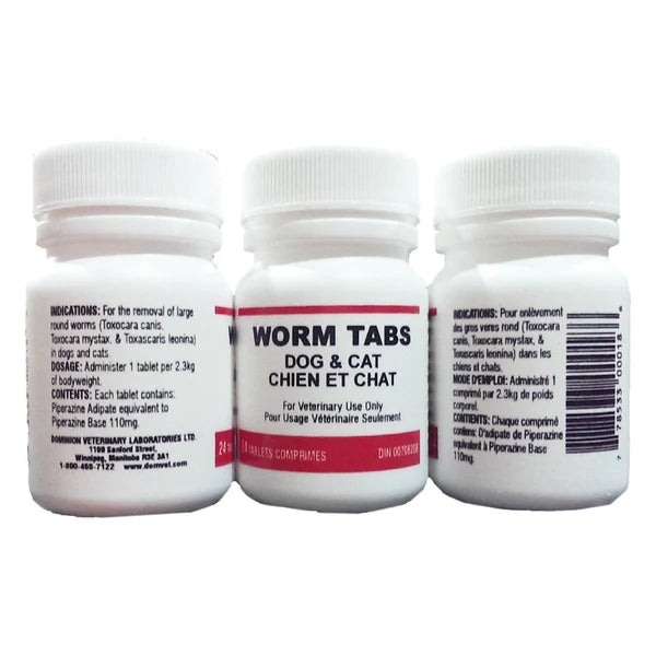 DVL - Dog & Cat Worm Tablets